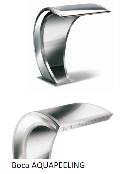 Modelo em cascata 106 - larg. saida 500