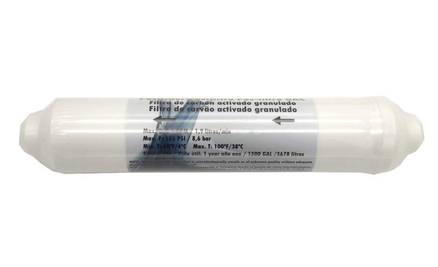 Screw-on activated carbon post-filter