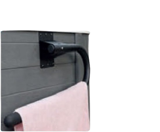 [onl136039] NatuSpa Spa towel rack