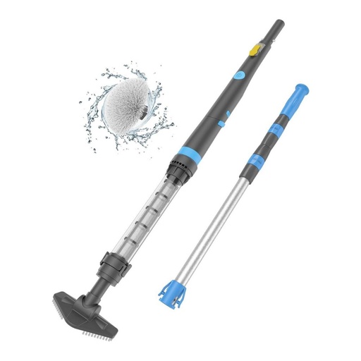 [onl136068] Limpador de Spa com bateria recarregável e escovas